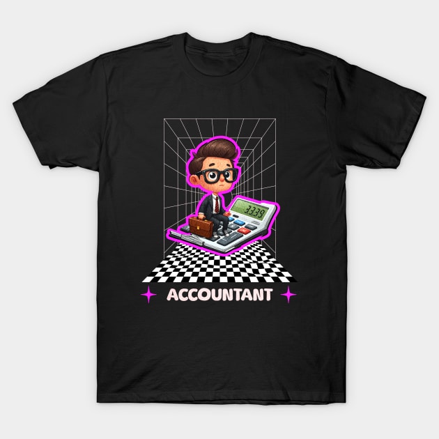 Funny Accountant T-Shirt by Create Magnus